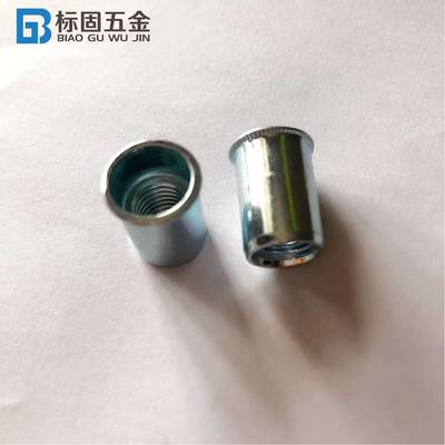 沉頭拉鉚螺母 高品質五金連接件廠家直銷，現貨供應
